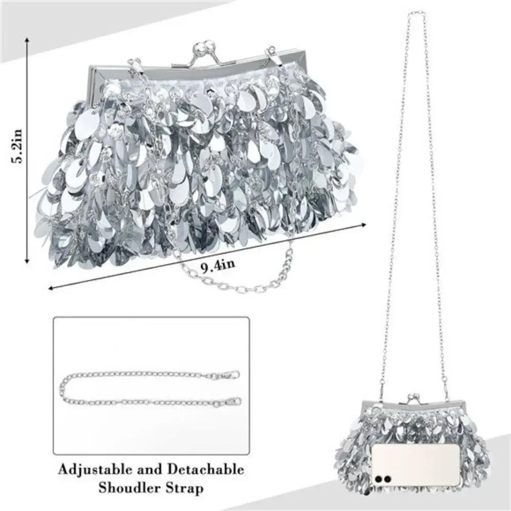 Val Boutique sparkly silver